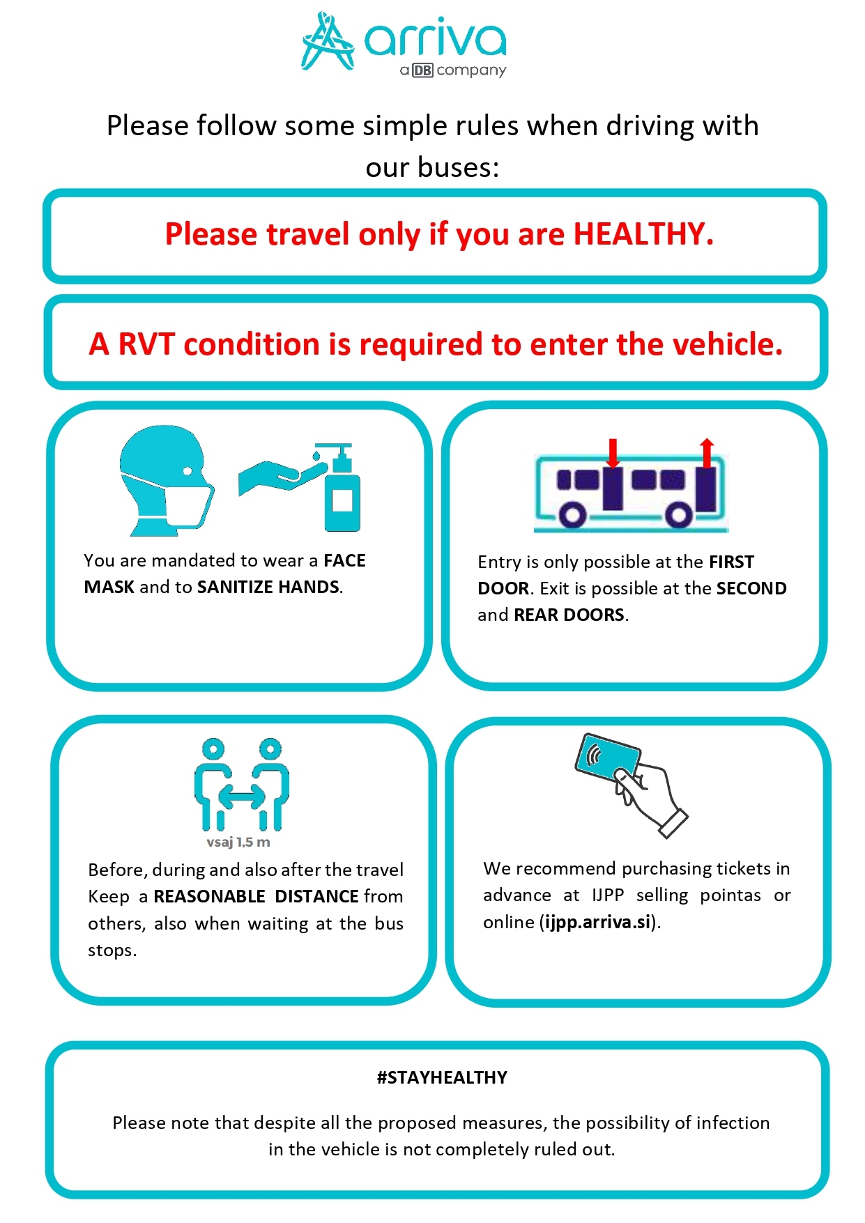 Rules on the bus 1