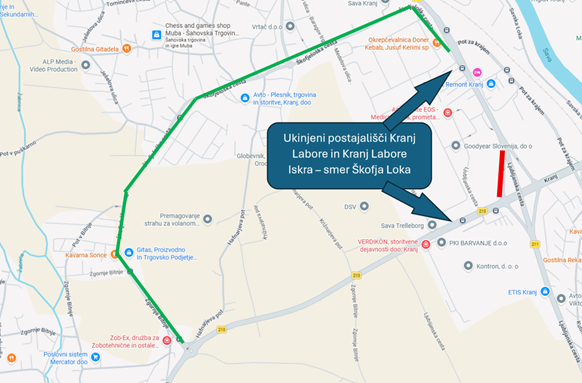 Spoštovani potniki,